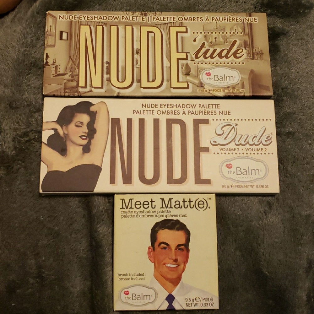 💥flash sale💥theBalm Nude and 'rude bundle